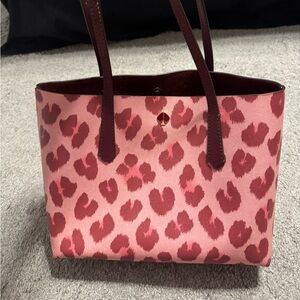 Pink Cheetah Print Kate Spade Purse